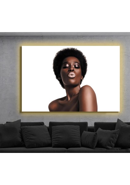 LED Işıklı Kanvas Tablo, 3D Dekoratif Baskılı Tablo Yapay Zeka Destekli Modern Tasarımlar 14