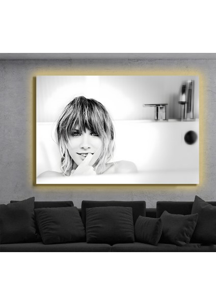 LED Işıklı Kanvas Tablo, 3D Dekoratif Baskılı Tablo Yapay Zeka Destekli Modern Tasarımlar 235