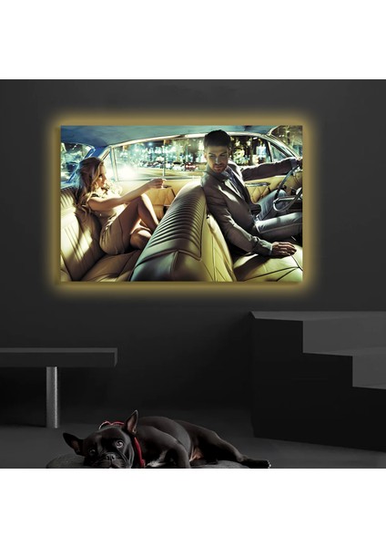 LED Işıklı Kanvas Tablo, 3D Dekoratif Baskılı Tablo Yapay Zeka Destekli Modern Tasarımlar 350 fiyatları