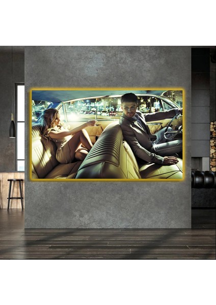 LED Işıklı Kanvas Tablo, 3D Dekoratif Baskılı Tablo Yapay Zeka Destekli Modern Tasarımlar 350 fırsatları