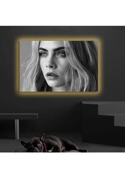 LED Işıklı Kanvas Tablo, 3D Dekoratif Baskılı Tablo Yapay Zeka Destekli Modern Tasarımlar 75 fiyatları