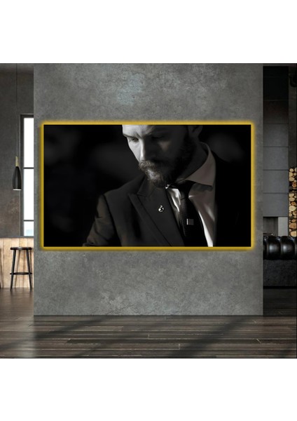 LED Işıklı Kanvas Tablo, 3D Dekoratif Baskılı Tablo Yapay Zeka Destekli Modern Tasarımlar 135