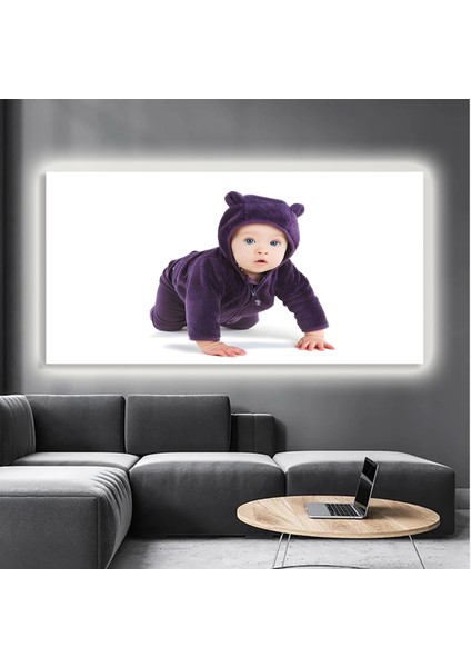 LED Işıklı Kanvas Tablo, 3D Dekoratif Baskılı Tablo Yapay Zeka Destekli Modern Tasarımlar 311