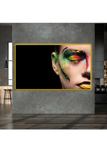 LED Işıklı Kanvas Tablo, 3D Dekoratif Baskılı Tablo Yapay Zeka Destekli Modern Tasarımlar 429