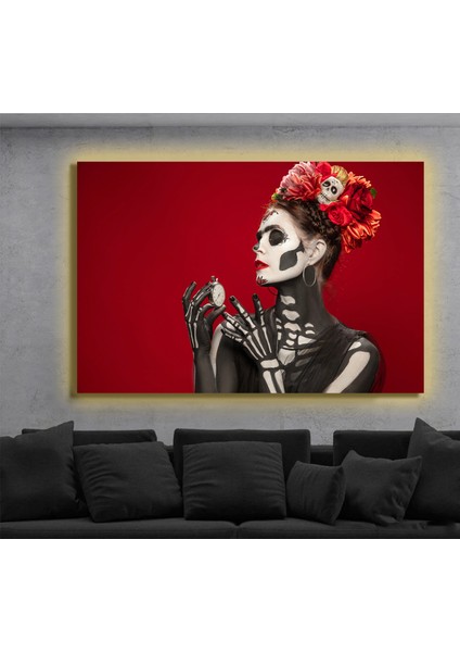 LED Işıklı Kanvas Tablo, 3D Dekoratif Baskılı Tablo Yapay Zeka Destekli Modern Tasarımlar 15