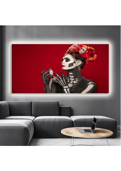 LED Işıklı Kanvas Tablo, 3D Dekoratif Baskılı Tablo Yapay Zeka Destekli Modern Tasarımlar 15 modelleri