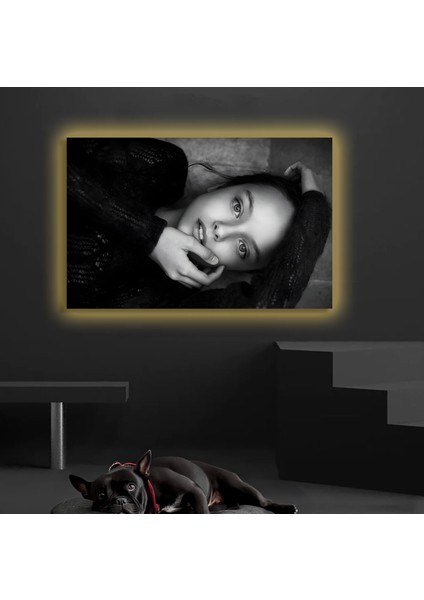 LED Işıklı Kanvas Tablo, 3D Dekoratif Baskılı Tablo Yapay Zeka Destekli Modern Tasarımlar 191