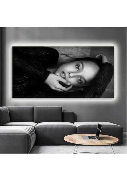 LED Işıklı Kanvas Tablo, 3D Dekoratif Baskılı Tablo Yapay Zeka Destekli Modern Tasarımlar 191