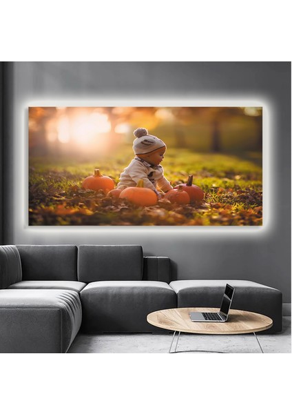 LED Işıklı Kanvas Tablo, 3D Dekoratif Baskılı Tablo Yapay Zeka Destekli Modern Tasarımlar 371