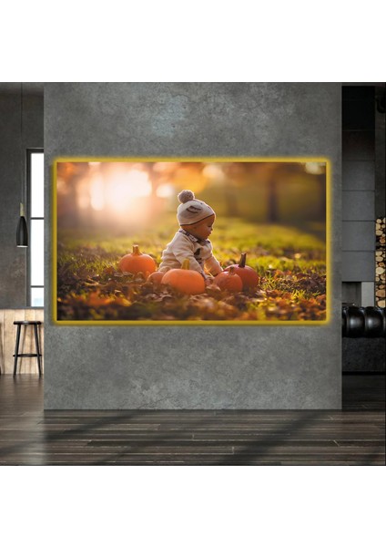 LED Işıklı Kanvas Tablo, 3D Dekoratif Baskılı Tablo Yapay Zeka Destekli Modern Tasarımlar 371