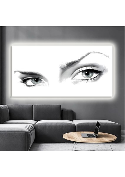 LED Işıklı Kanvas Tablo, 3D Dekoratif Baskılı Tablo Yapay Zeka Destekli Modern Tasarımlar 18