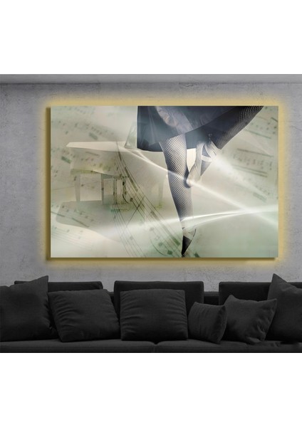LED Işıklı Kanvas Tablo, 3D Dekoratif Baskılı Tablo Yapay Zeka Destekli Modern Tasarımlar 513