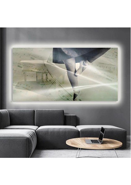 LED Işıklı Kanvas Tablo, 3D Dekoratif Baskılı Tablo Yapay Zeka Destekli Modern Tasarımlar 513