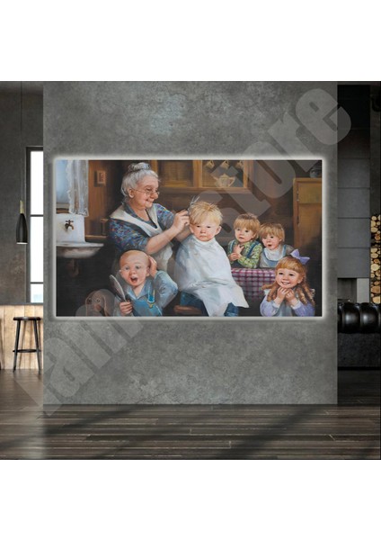 LED Işıklı Kanvas Tablo, 3D Dekoratif Baskılı Tablo Yapay Zeka Destekli Modern Tasarımlar 08