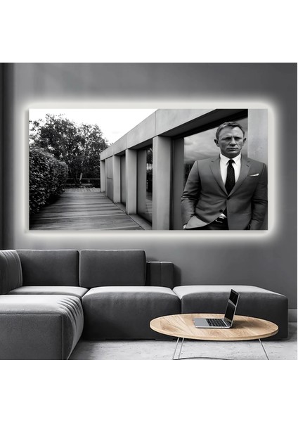 LED Işıklı Kanvas Tablo, 3D Dekoratif Baskılı Tablo Yapay Zeka Destekli Modern Tasarımlar 85