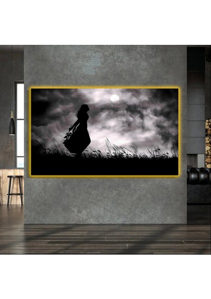 LED Işıklı Kanvas Tablo, 3D Dekoratif Baskılı Tablo Yapay Zeka Destekli Modern Tasarımlar 316