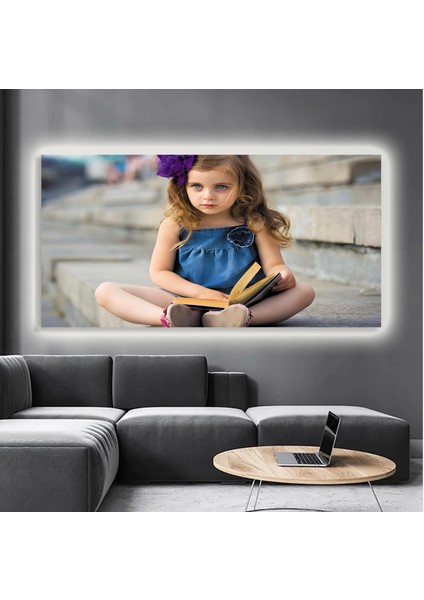 LED Işıklı Kanvas Tablo, 3D Dekoratif Baskılı Tablo Yapay Zeka Destekli Modern Tasarımlar 357