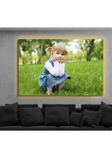 LED Işıklı Kanvas Tablo, 3D Dekoratif Baskılı Tablo Yapay Zeka Destekli Modern Tasarımlar 289