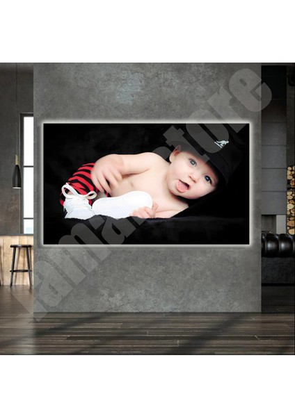 LED Işıklı Kanvas Tablo, 3D Dekoratif Baskılı Tablo Yapay Zeka Destekli Modern Tasarımlar 393