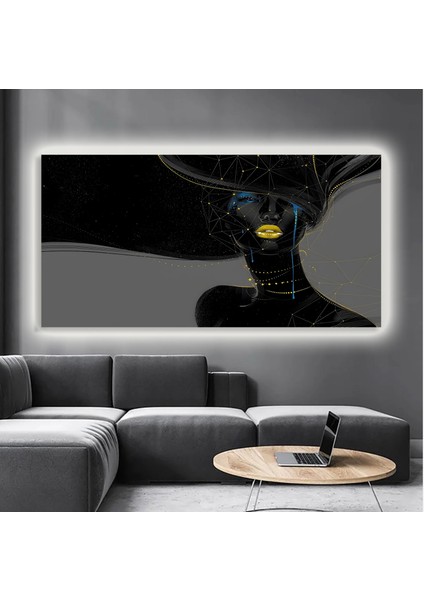 LED Işıklı Kanvas Tablo, 3D Dekoratif Baskılı Tablo Yapay Zeka Destekli Modern Tasarımlar 334 modelleri