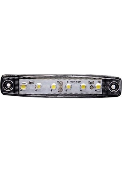 Thoc Auto Dekoratif Parmak Lamba Ym 6 LED Beyaz  12V/24V 13