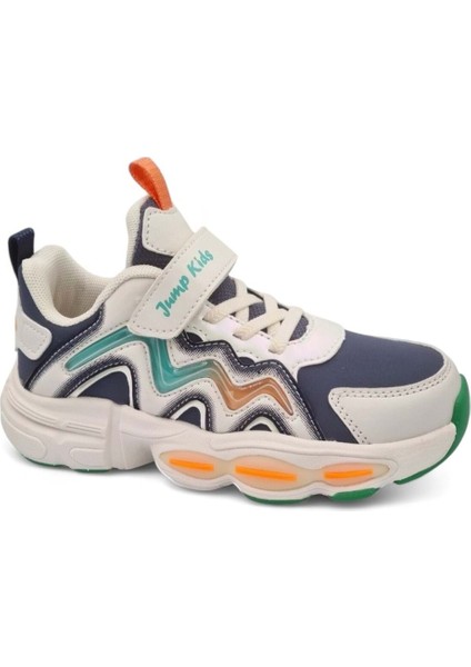 31098 Çocuk Sneaker Spor Ayakkabı - Beyaz - 34