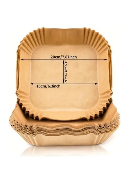 Airfryer Pişirme Kağıdı Xl Uygun Airfrey Yagli Kagit Pisirme Kagidi Hava Fritozü fiyatları