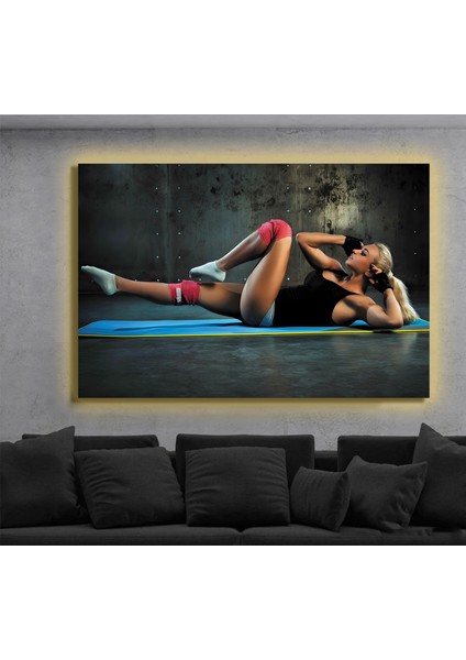 LED Işıklı Kanvas Tablo, 3D Dekoratif Baskılı Tablo Yapay Zeka Destekli Modern Tasarımlar 250