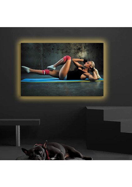 LED Işıklı Kanvas Tablo, 3D Dekoratif Baskılı Tablo Yapay Zeka Destekli Modern Tasarımlar 250