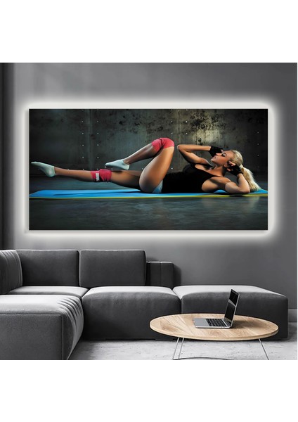 LED Işıklı Kanvas Tablo, 3D Dekoratif Baskılı Tablo Yapay Zeka Destekli Modern Tasarımlar 250