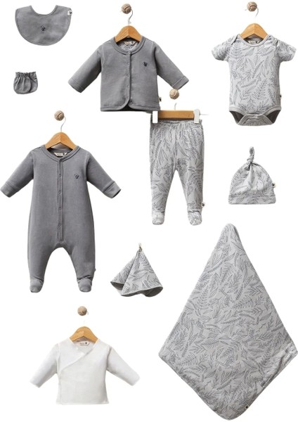 Little Frog 10 Parça Hastane Çıkışı Grey