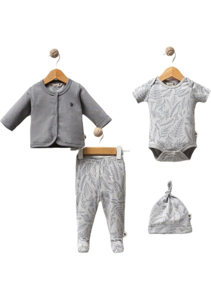 Little Frog 10 Parça Hastane Çıkışı Grey