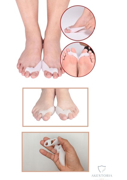 Çift İkili Parmak Bunyon Arası Makarlı Baş Parmak Silkonlu FC-008 fiyatları