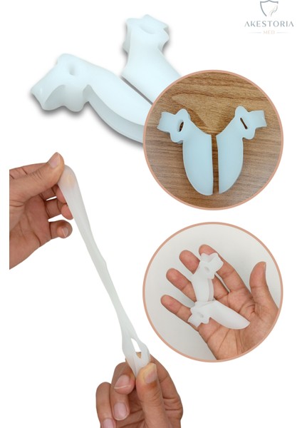 Çift İkili Parmak Bunyon Arası Makarlı Baş Parmak Silkonlu FC-008 modelleri