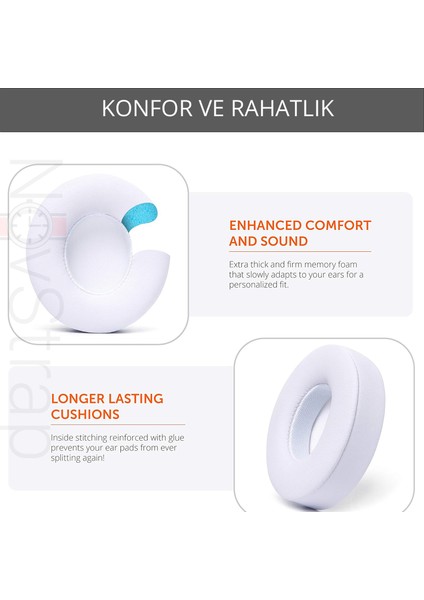 Beats Solo 2 Solo 3 Kulaklık ile Uyumlu Yedek Kulaklık Pedi Süngeri Yastığı modelleri