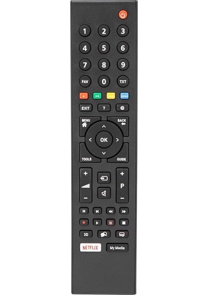 Arçelik-Beko Netflıx-My Medıa Tuşlu LCD LED Tv Geniş Kalıp Kumanda