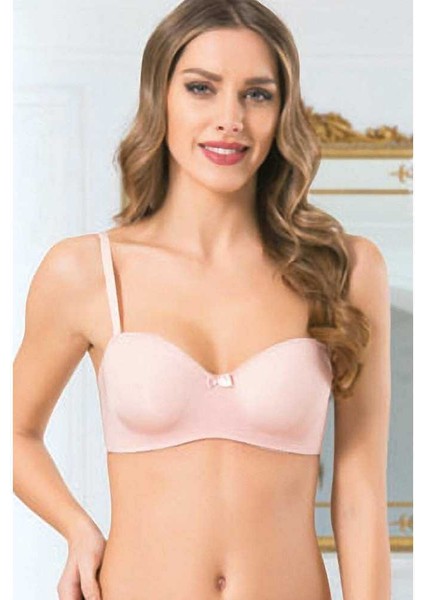Desensiz Desteksiz Balenli Kaplı Straplez Sütyen 3413 fiyatları