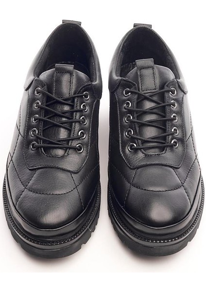 Deri Yüksek Taban Kadın Casual Ayakkabı modelleri