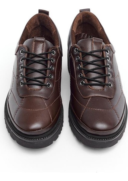 Deri Yüksek Taban Kadın Casual Ayakkabı modelleri