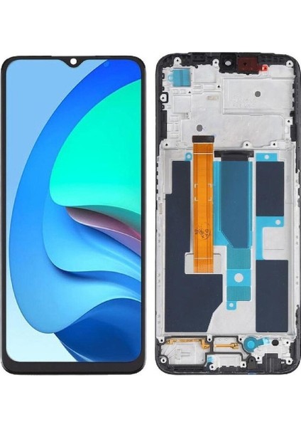 Oppo A55 Ekran Dokunmatik Çıtalı (Siyah)