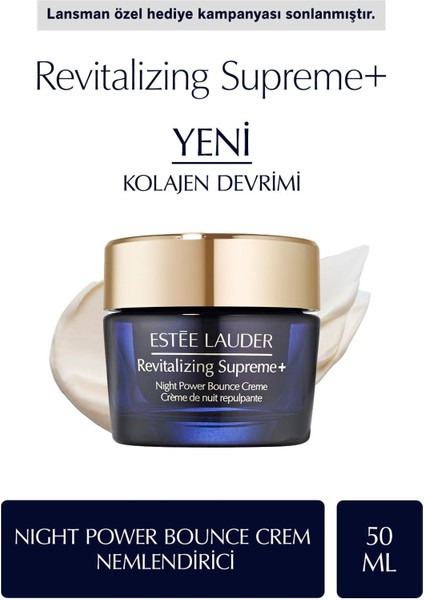 Estee Lauder Gece Bakımının Mucizevi İkilisi Onarıcı Set - Serum 75ml, Bounce Crème 50ml