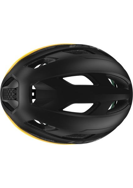 Strada Kineticore Ce-Cpsc Kask Mat Siyah Maple Sarı (M 55/59)