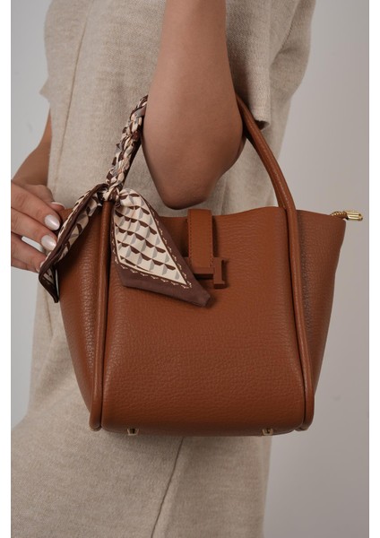 Krıste Bell Kadın El ve Omuz Çanta 26796 Taba modelleri