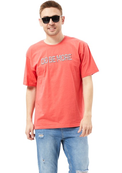 Dobemore Dokuma Baskılı Tişört %100 Cotton