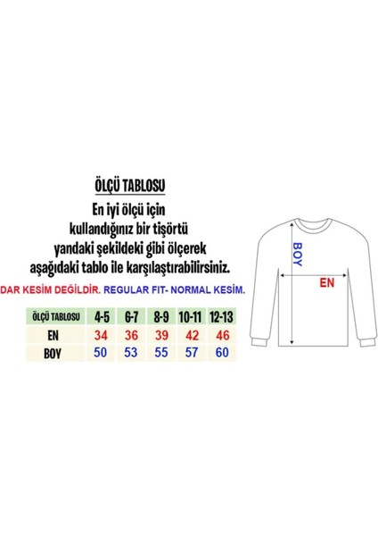 Love Basketbol Temalı Uzun Kol Çocuk Tişört