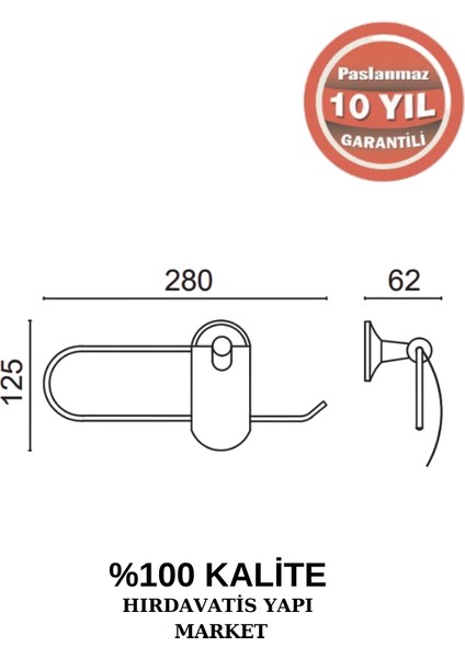 Paslanmaz Pirinç Bella Dar Kapaklı Kağıt Havluluk fiyatları