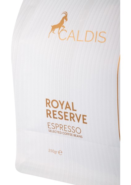 3'lü  Royal Reserve™ 250 gr Espresso '%100 Arabica Çekirdek Kahve