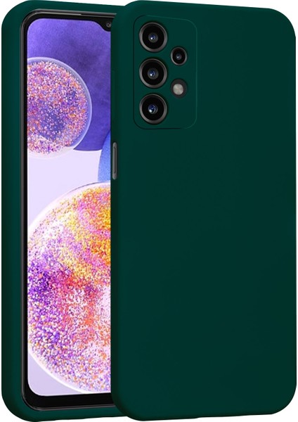 Samsung Galaxy A23 Kılıf Lansman Premium Silinebilir Silikon
