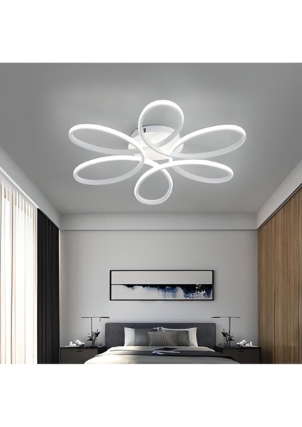 Tekno Trust Minel Dekor Papatya Model LED 50 cm , Tavan Lambası, Modern Aydınlatma, Dekoratif Şık Avize