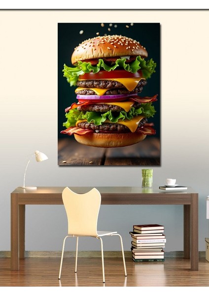 Kanvas Tablo Dev Hamburger fiyatları